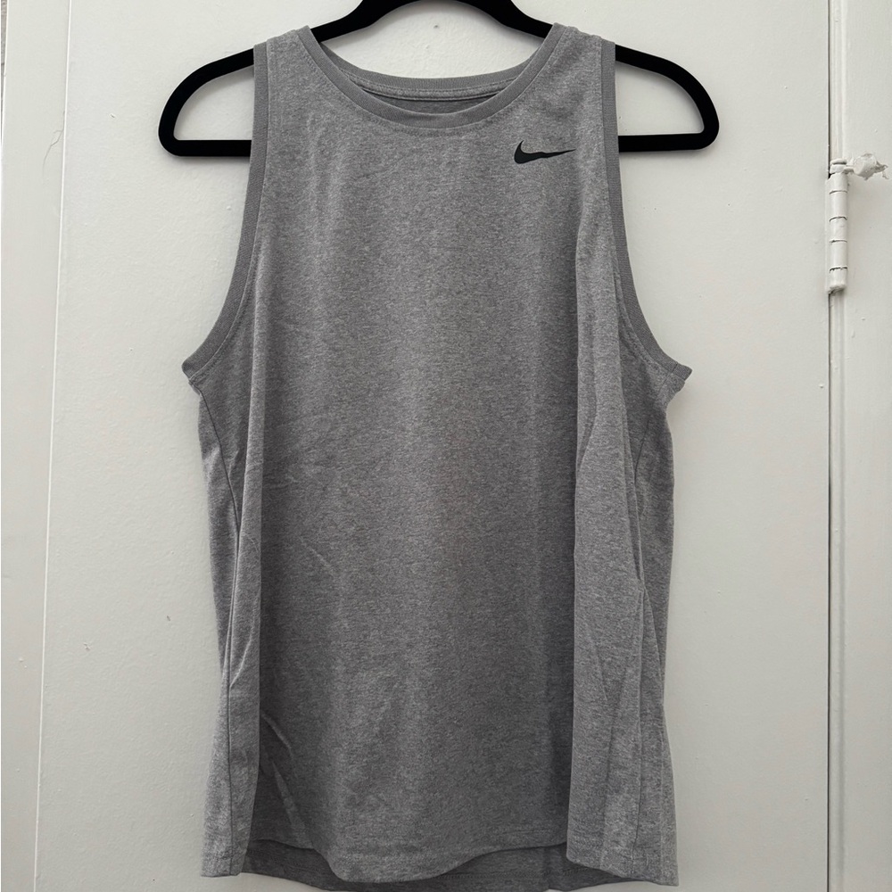 Nike Women's Heather Gray Tank Top